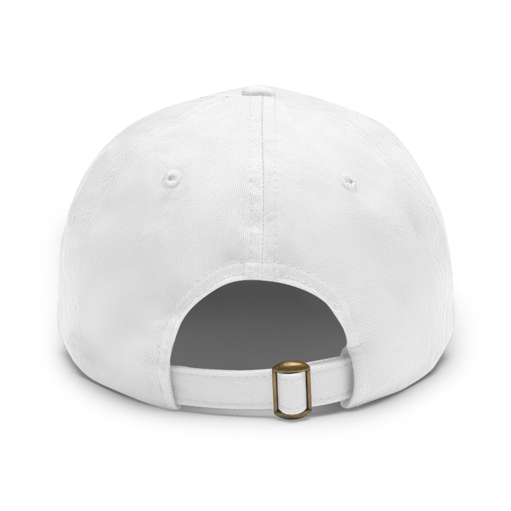 Braids & Broncos Leather Patch Dad Hat
