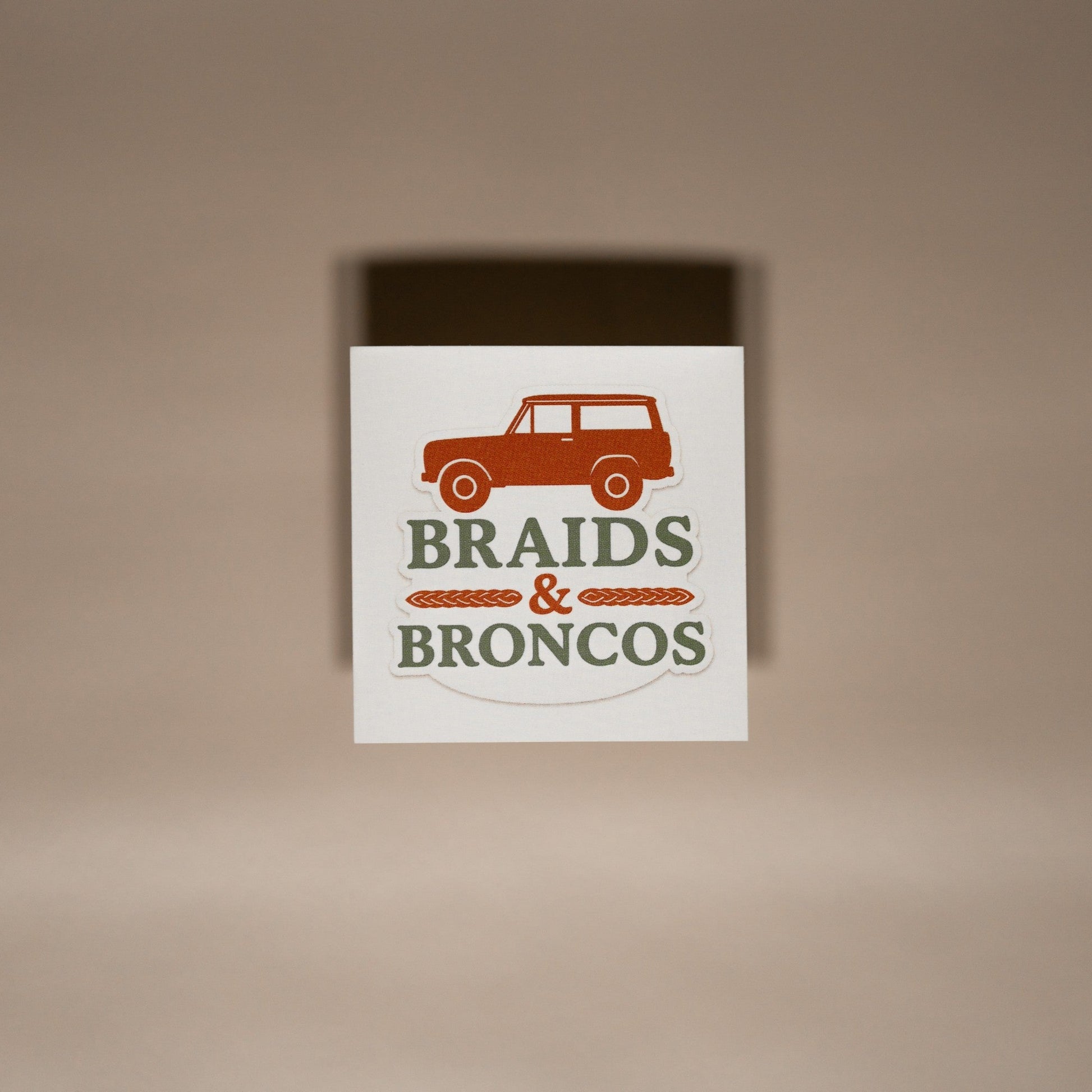 Braids & Broncos Logo