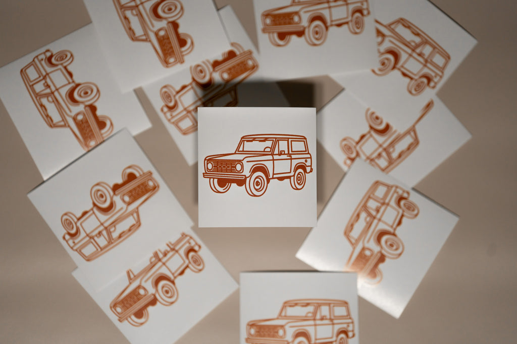 Bronco Outline