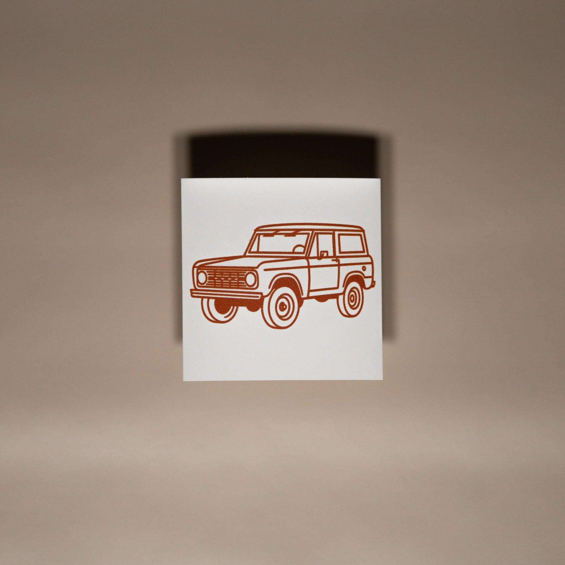 Bronco Outline